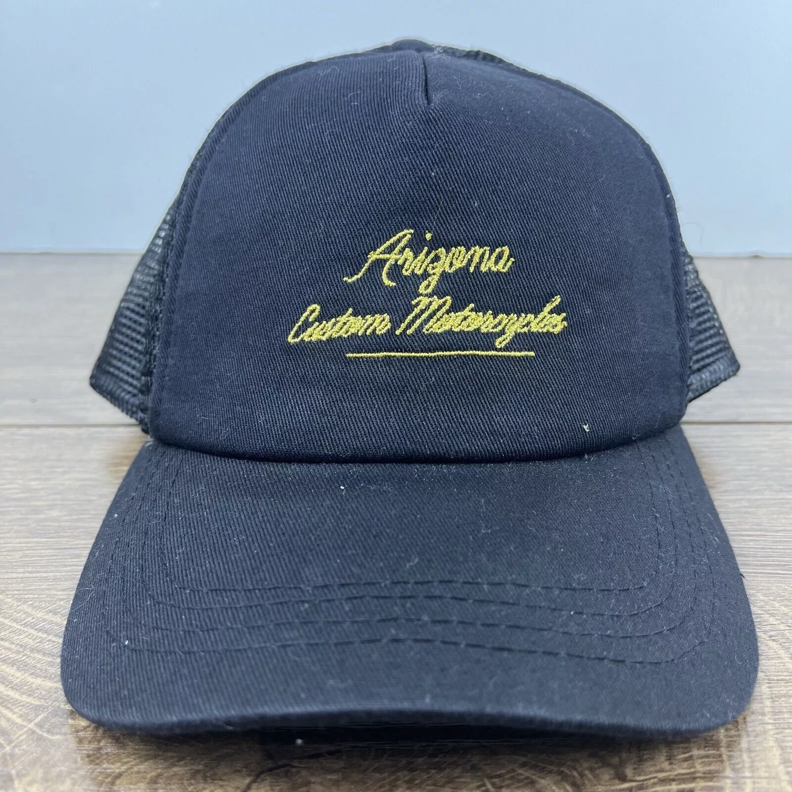 Other Hats Other Arizona Custom Motorcycles Snapback Hat Black Hat Adjustable
