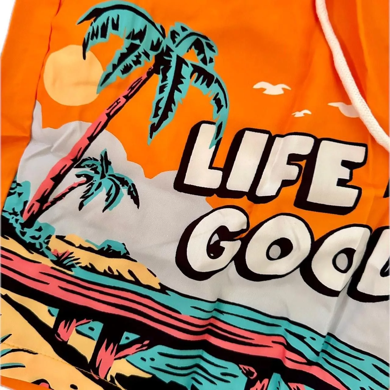 Other Shorts Other Good Life Orange Swim Trunks Multi