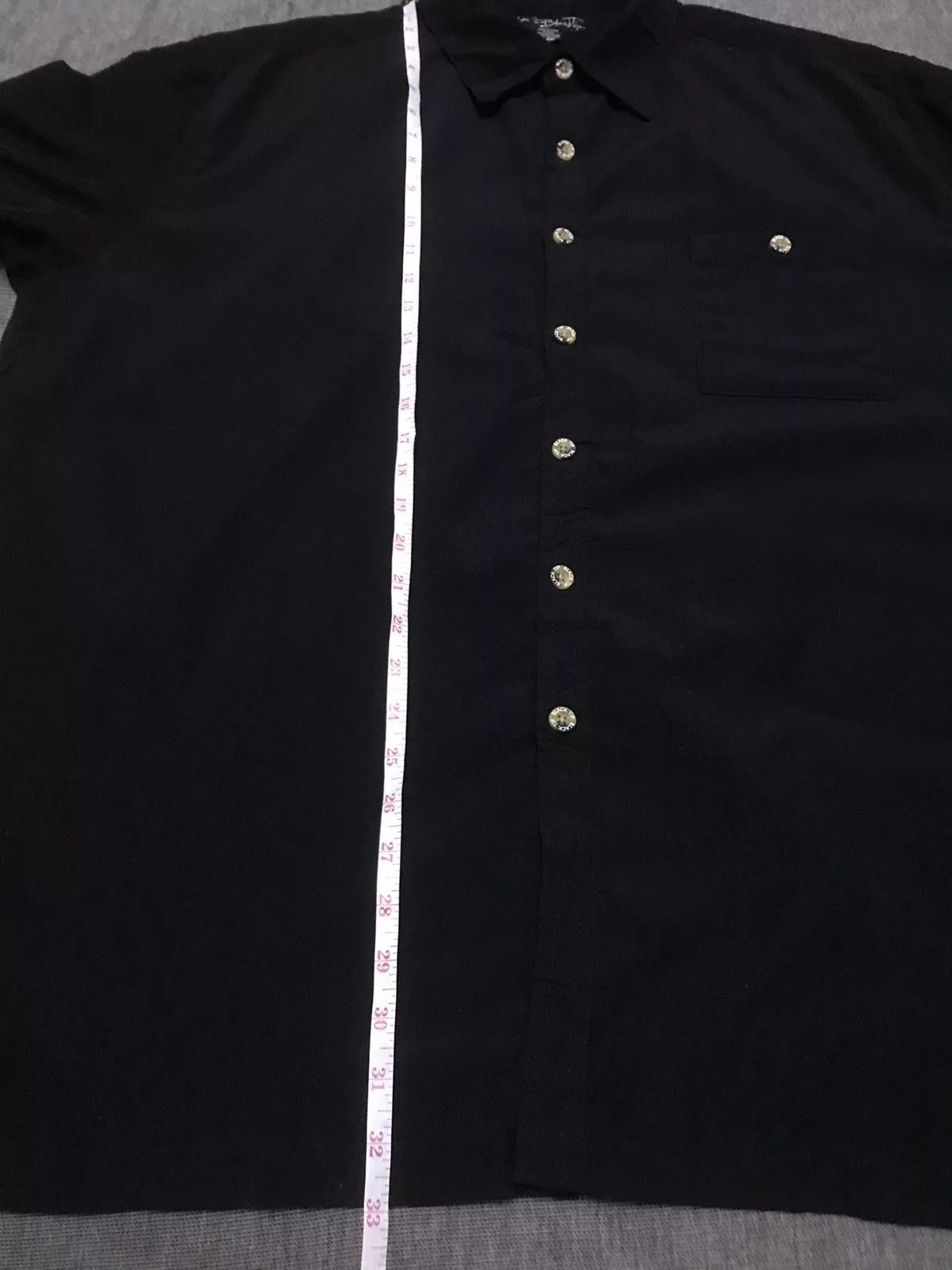 Other Shirts Button Ups Other Black Tip Marlin Embroidery Logo