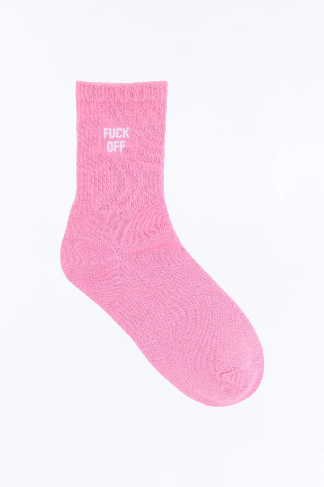 Fuck Off Socks - Pink