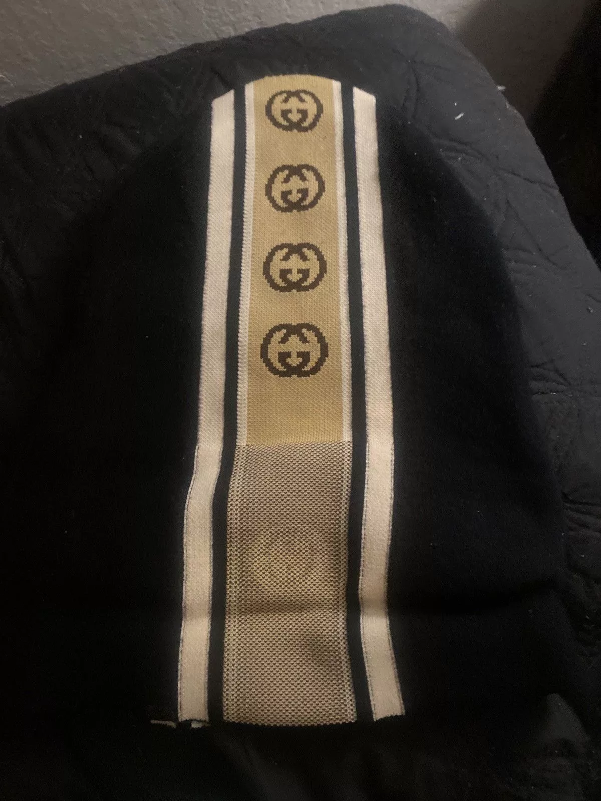 Gucci Hats Black/Gold Gucci Beanie