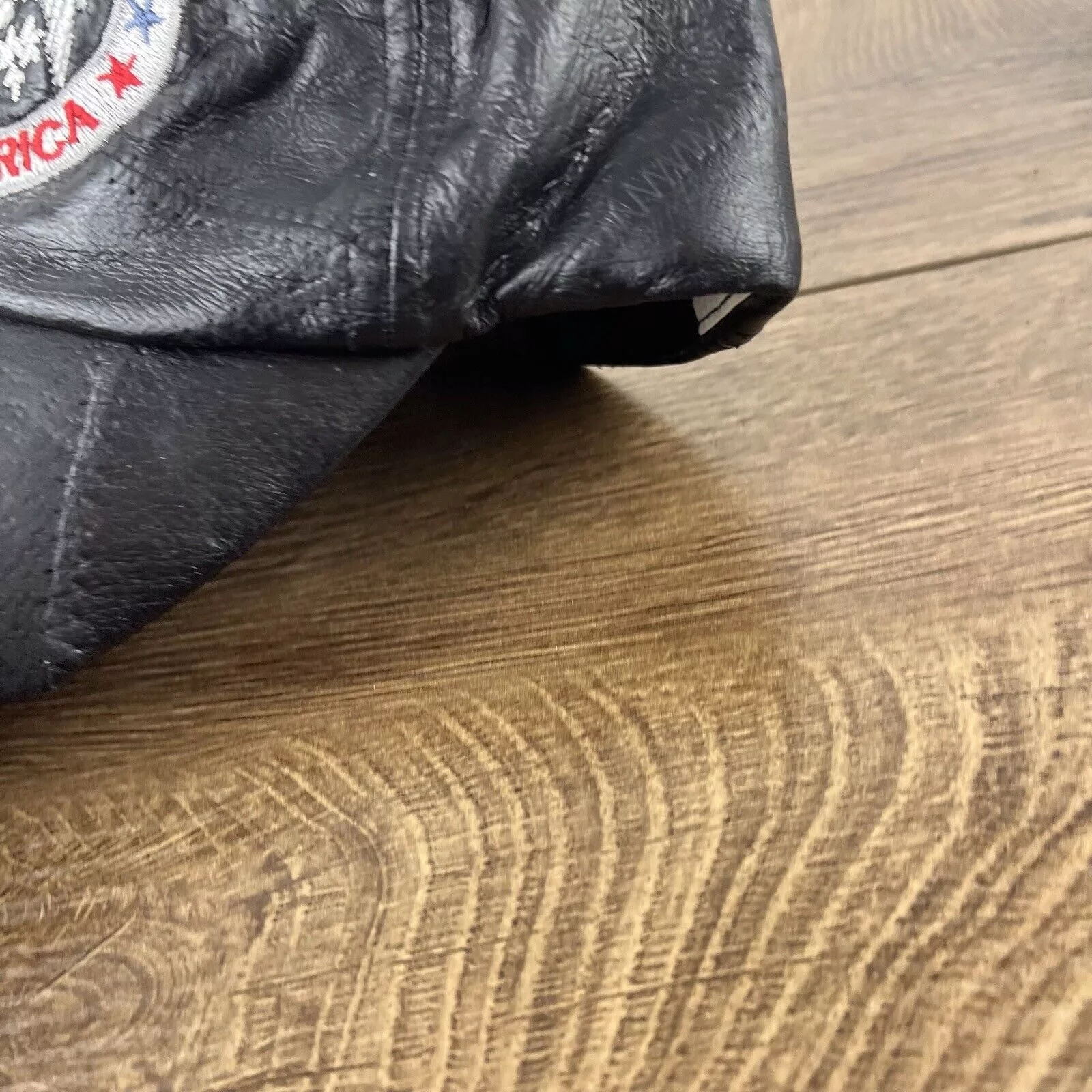 Other Hats Other WWII Veteran Hat World War 2 Vet Black Adjustable Hat Black