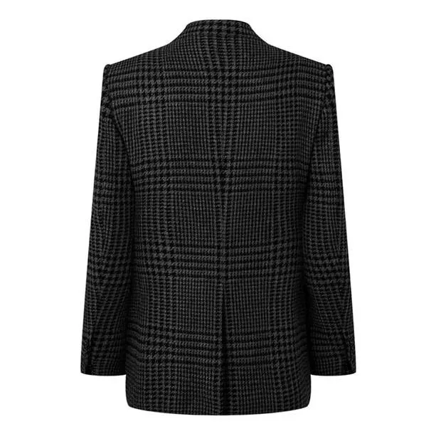 Tom Ford Light Jackets Tom Ford o1g2r1mq0724 Jackets in Grey & Black Multi