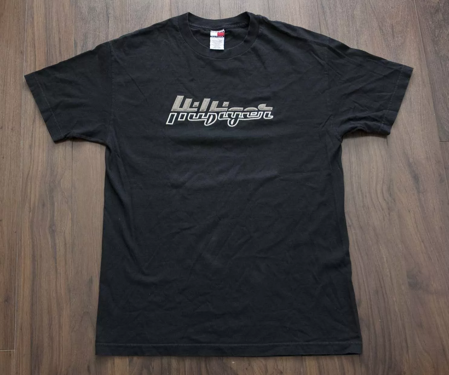 Tommy Hilfiger Short Sleeve T Shirts Tommy Hilfiger × Vintage Tommy Hilfiger T Shirt Spell Out Vintage Vtg Size L Black Streetwear