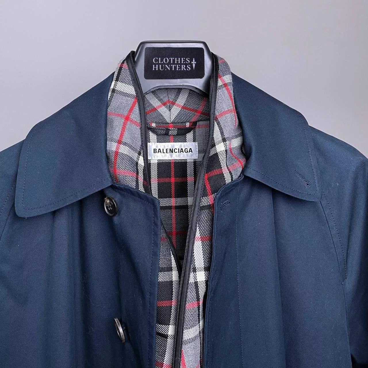 Balenciaga Raincoats Balenciaga coat Blue