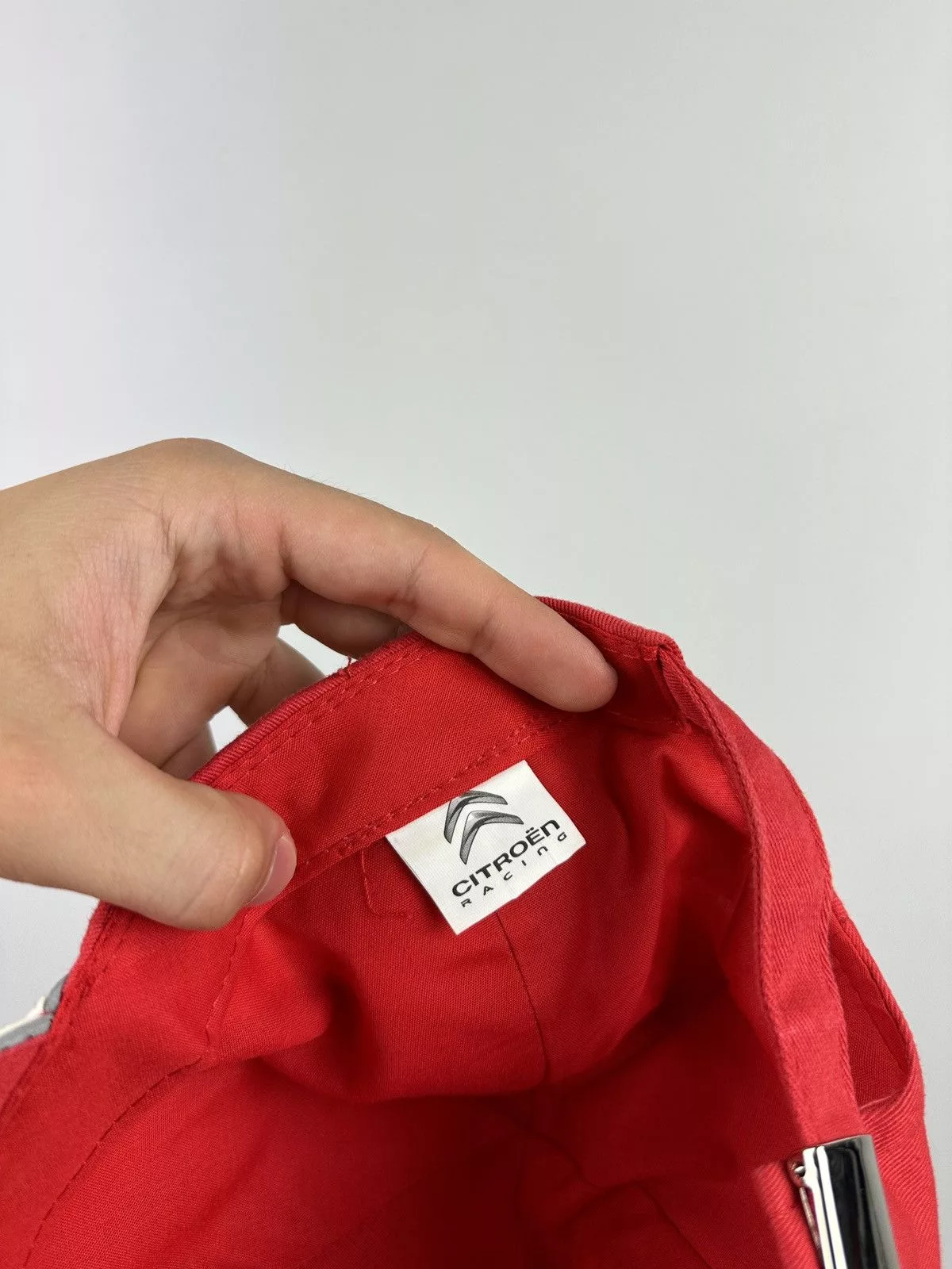 Vintage Hats Vintage Y2K Citroen Racing Cap Red