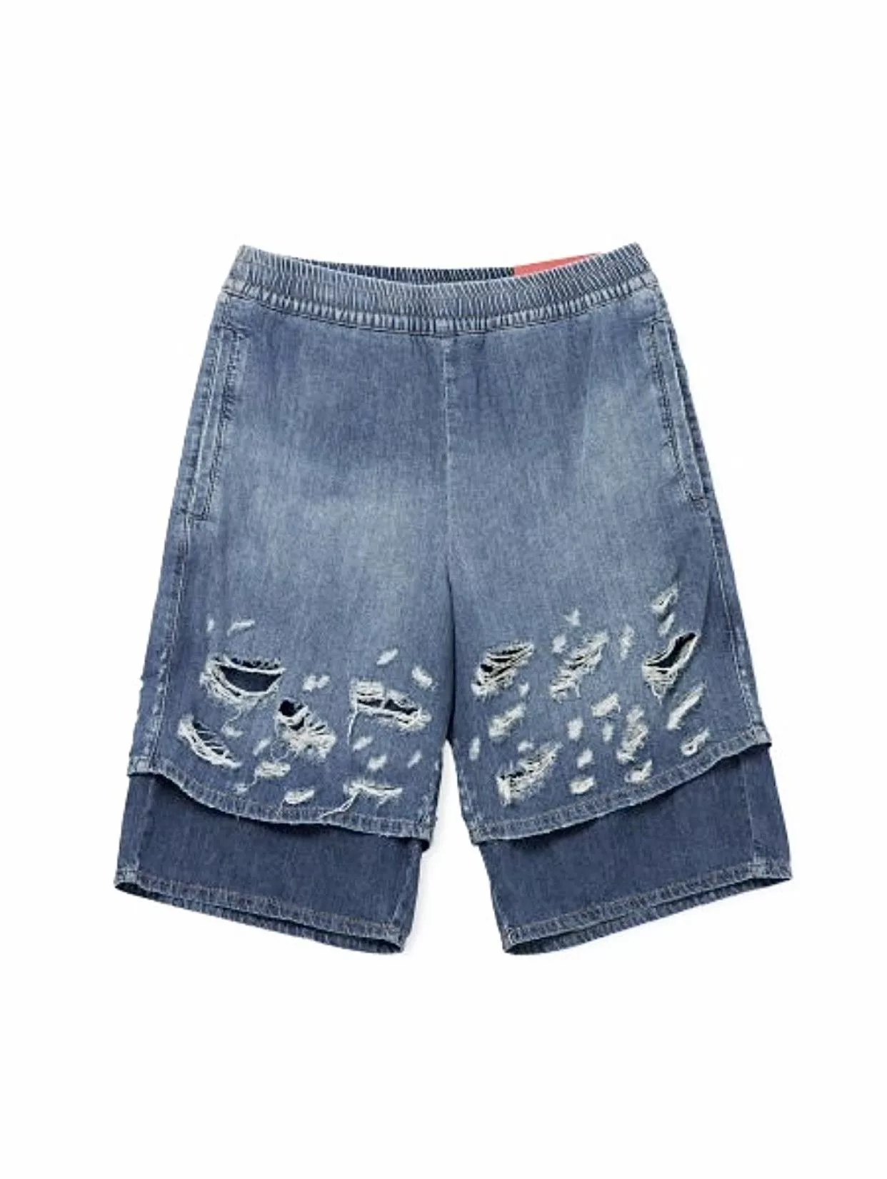 Diesel Shorts Diesel D-HORTY DENIM SHORTS Blue