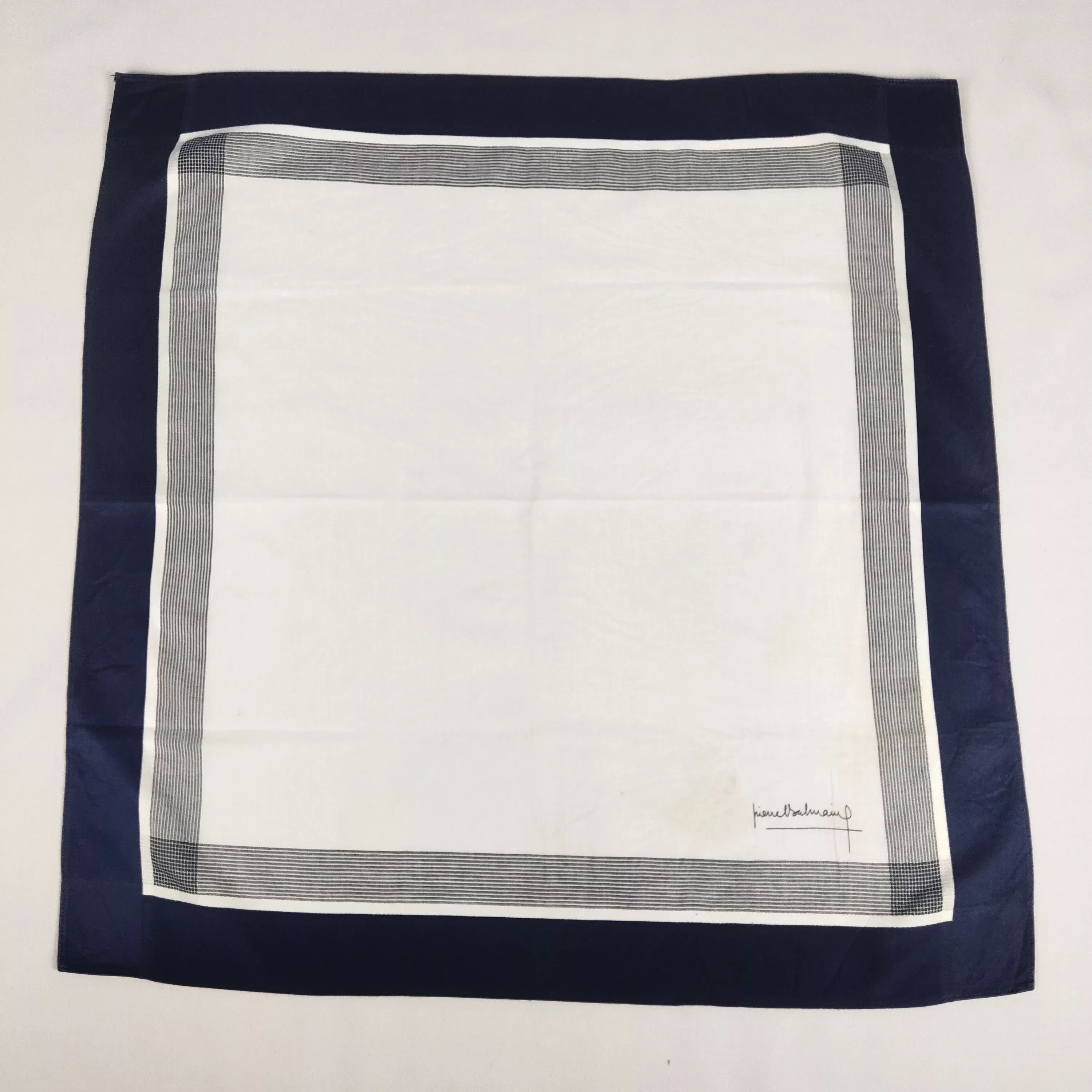 Pierre Balmain Ties Pocketsquares Pierre Balmain × Vintage Pierre Balmain Handkerchief / Bandana / Neckerchief FZ440 Multi