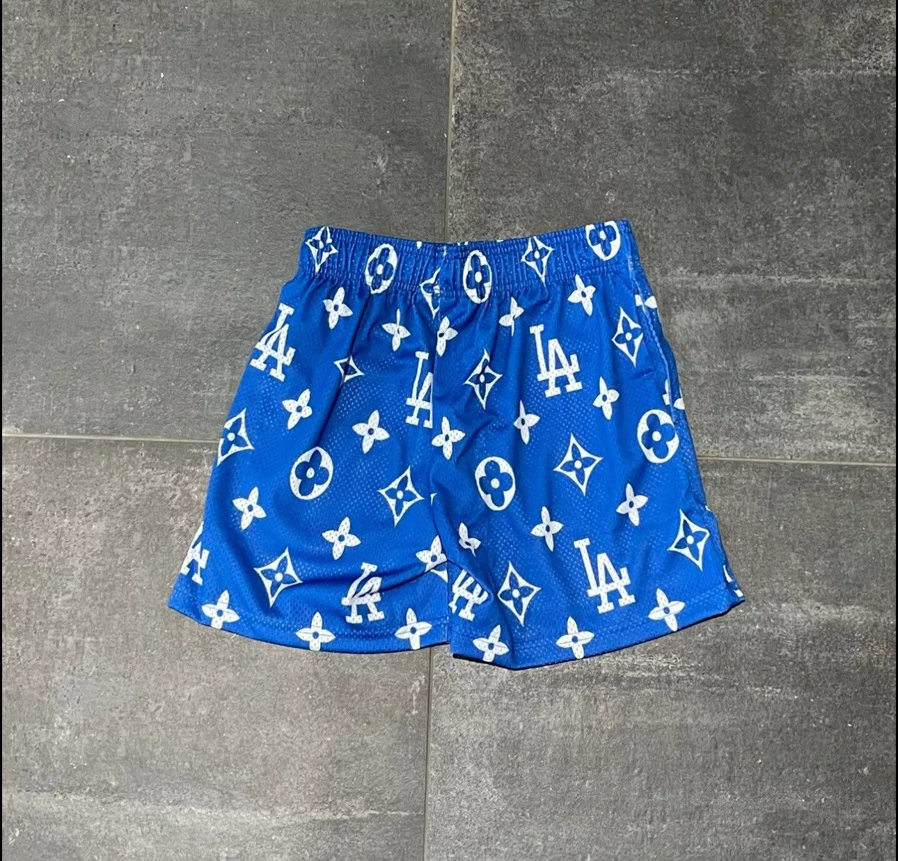 Bravest Studios Shorts Bravest Studios ‘Blue / LV / LA ’ Shorts / MEDIUM