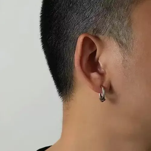 Other Jewelry Watches Other silver vintage cube ring earrings Streetwear