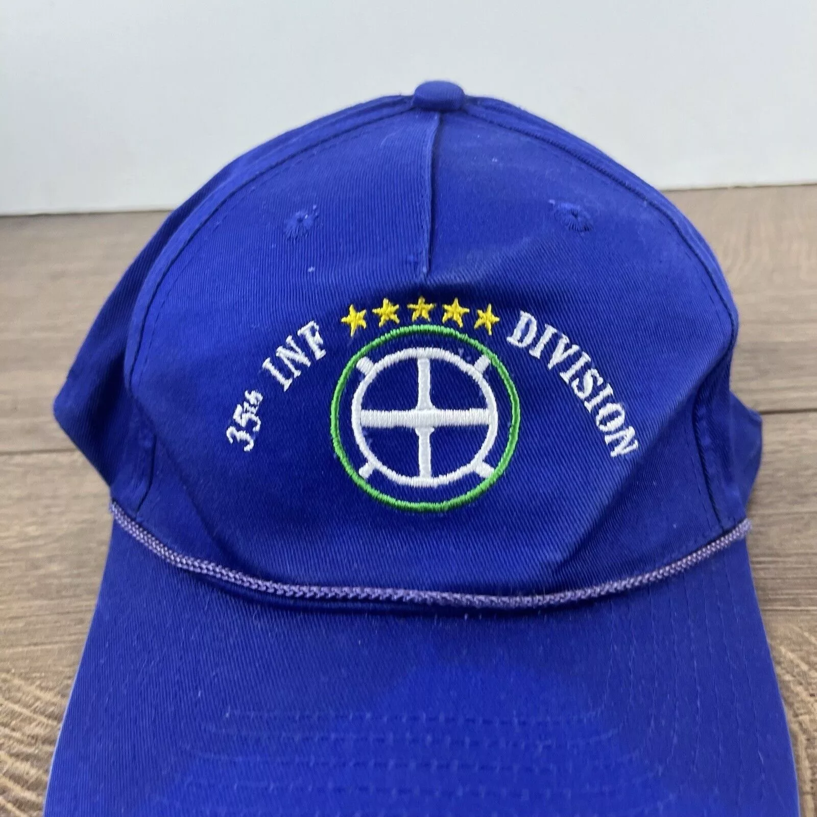Other Hats Other 35th Inf Division Hat Infrantry Snapback Hat Blue Adjustable