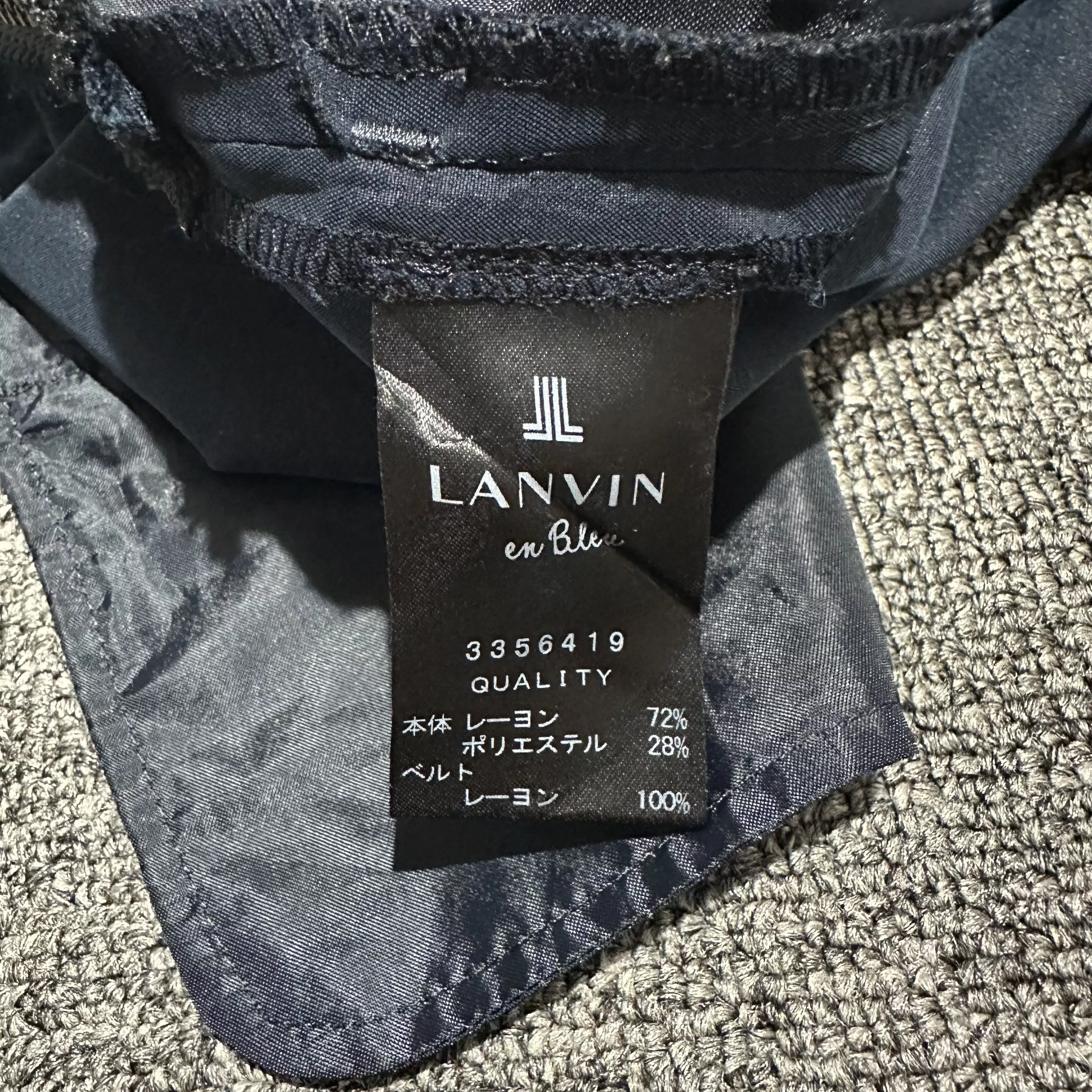 Lanvin Casual Pants Lanvin Pants Blue
