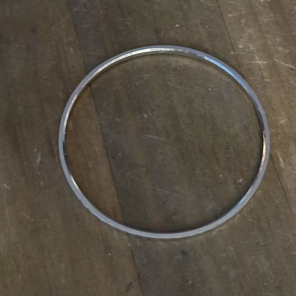 Vintage Bracelets Vintage Crown Trifari Diamond cut bangle bracelet Silver