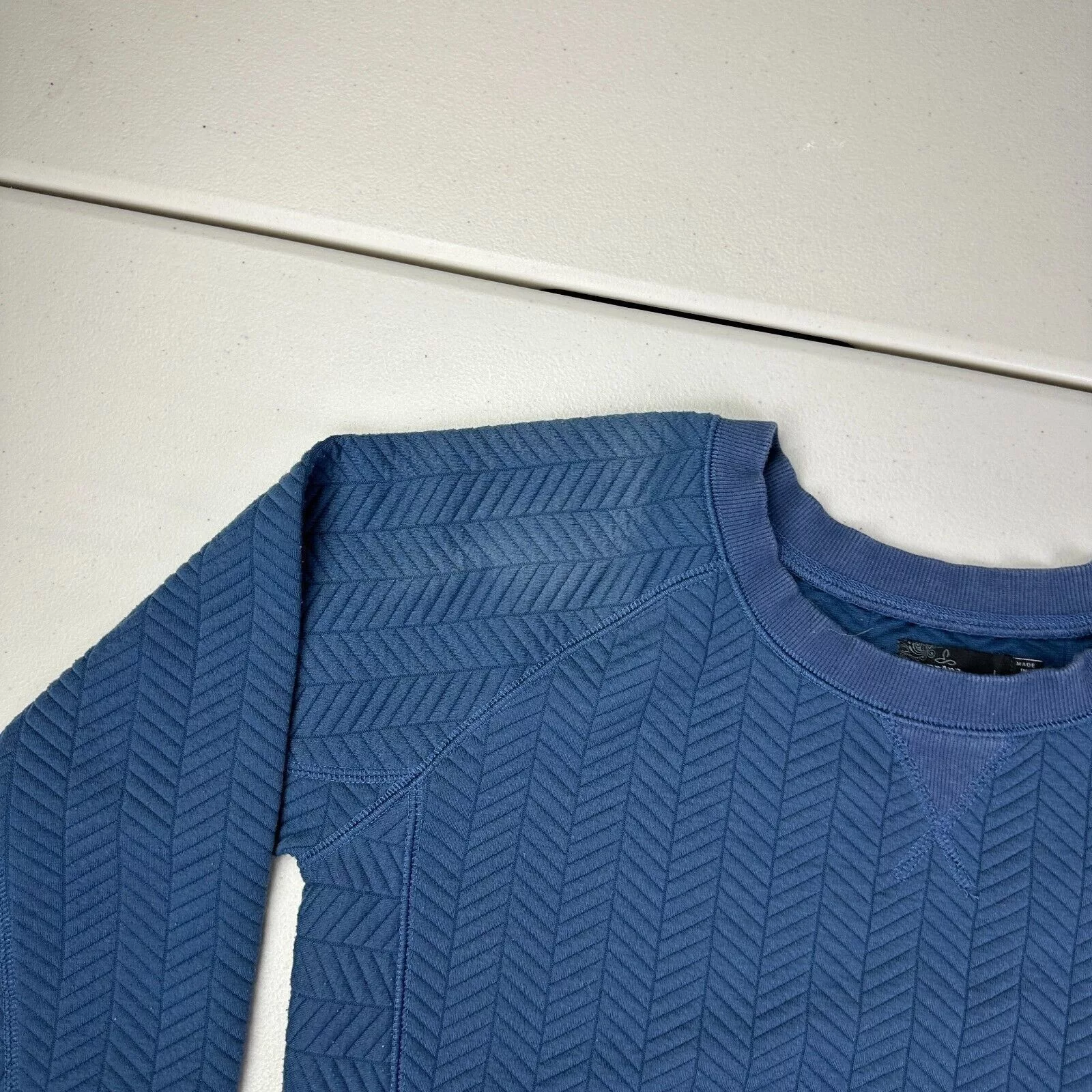 Prana Long Sleeve T Shirts PrAna Sweater Women’s Large Blue Casual Long Sleeve