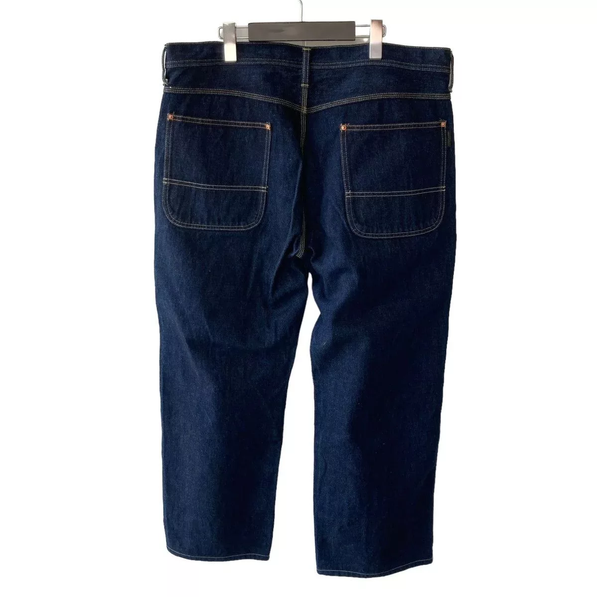 Yohji Yamamoto Casual Pants Yohji Yamamoto pour homme 14OZ DENIM OUTSTITCH PANTS Purple