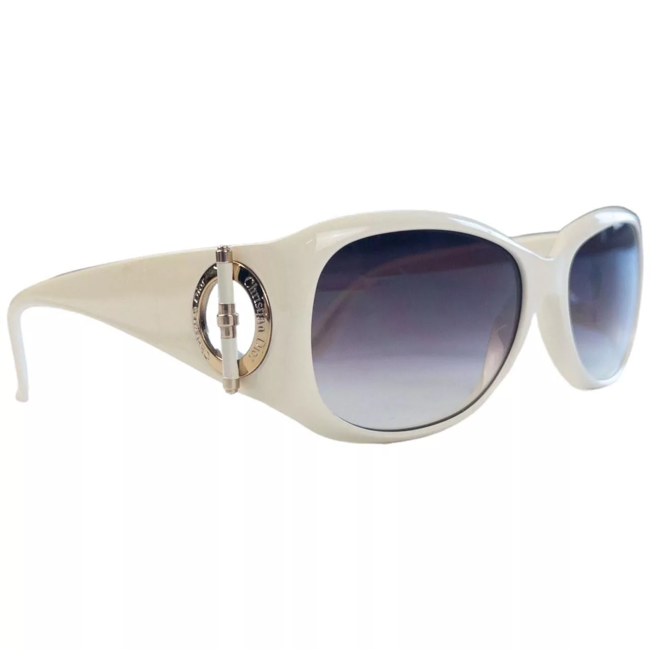 Vintage Christian Dior Sunglasses White