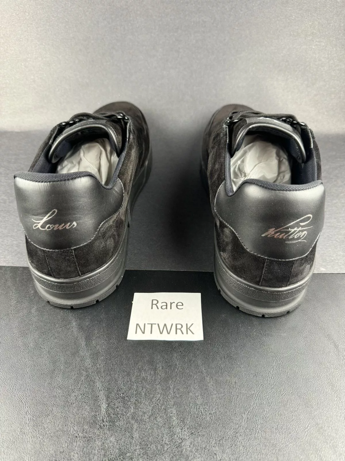 Louis Vuitton Low Top Sneakers Louis Vuitton Trainer Black Size 10