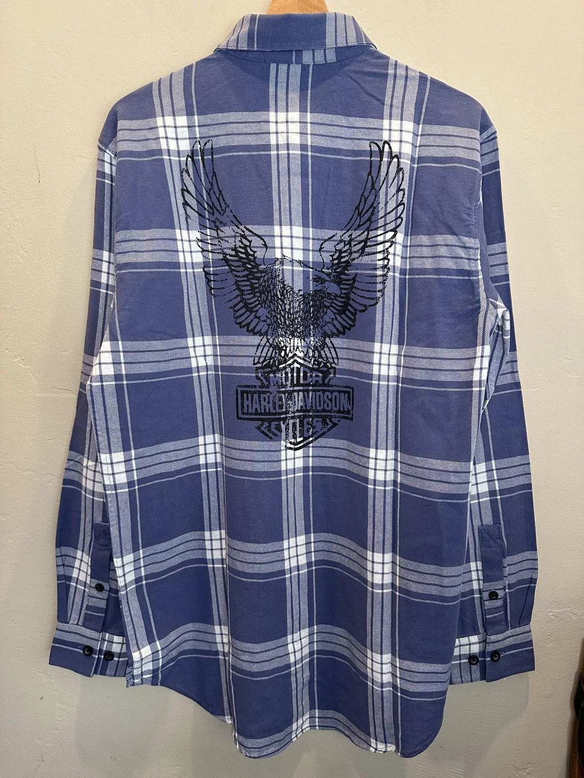 Designer Shirts Button Ups Designer × Harley Davidson RARE New Harley Davidson Double Pocket Button Shirt Shacket Multi
