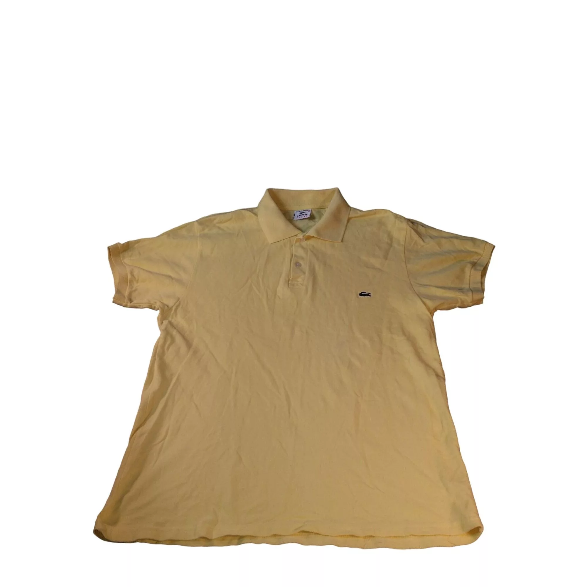 Lacoste Polos Lacoste Polo Men Sz XL Yellow Sport Tennis Golf Summer Athle
