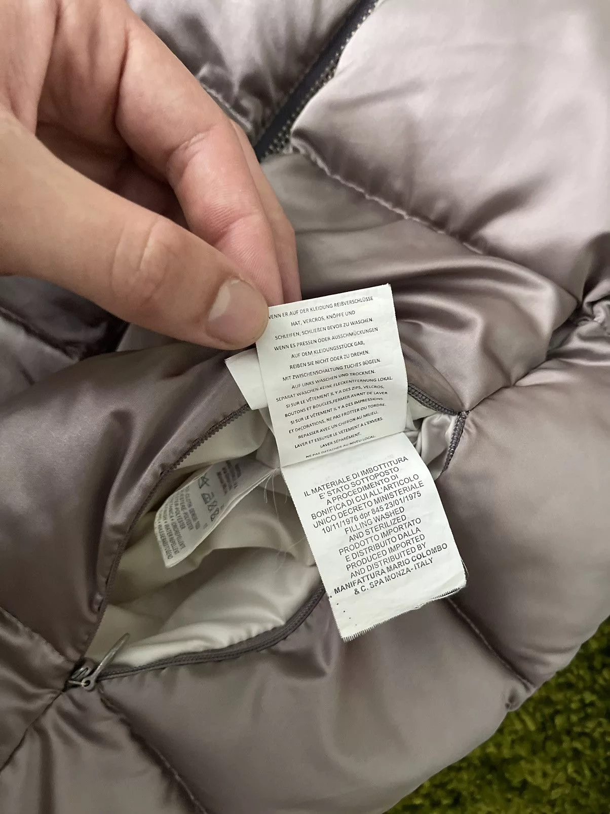 Colmar Down Jackets Colmar × Designer Colmar down puffer jacket Gray Luxury