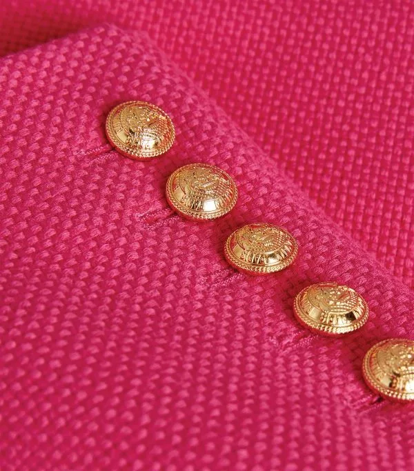 Balmain Blazers Balmain o1w1db10624 Blazer in Magenta Pink
