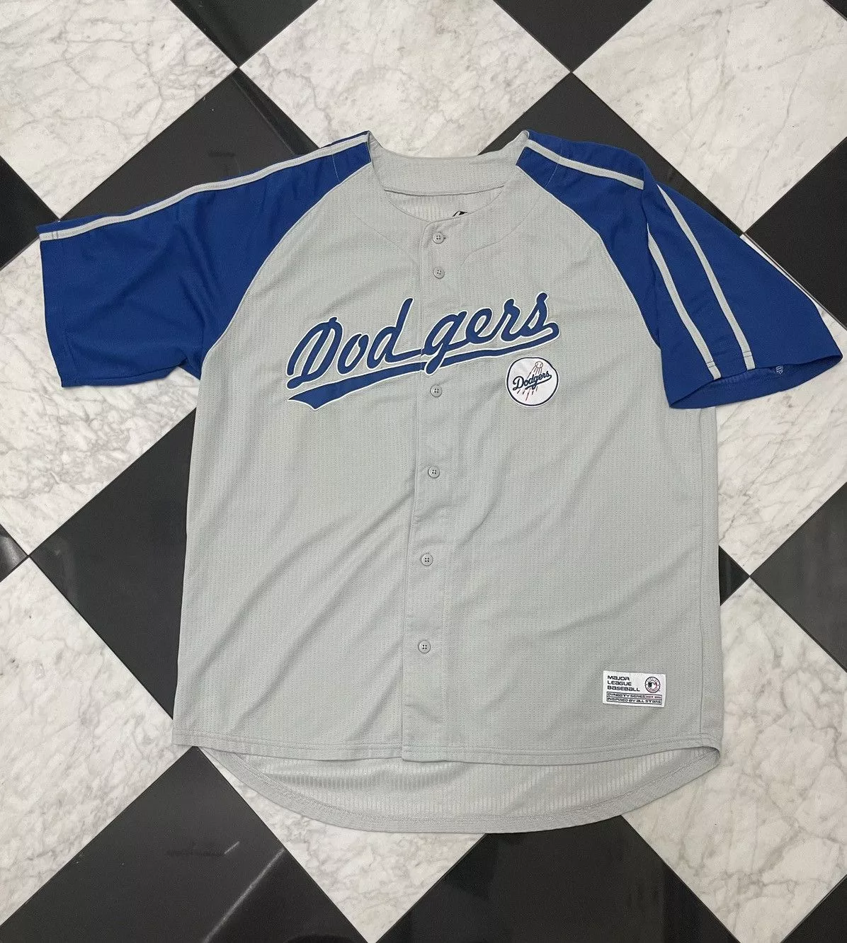 Other Jerseys Other 🔥 Vintag Dodgers Jersey Gray