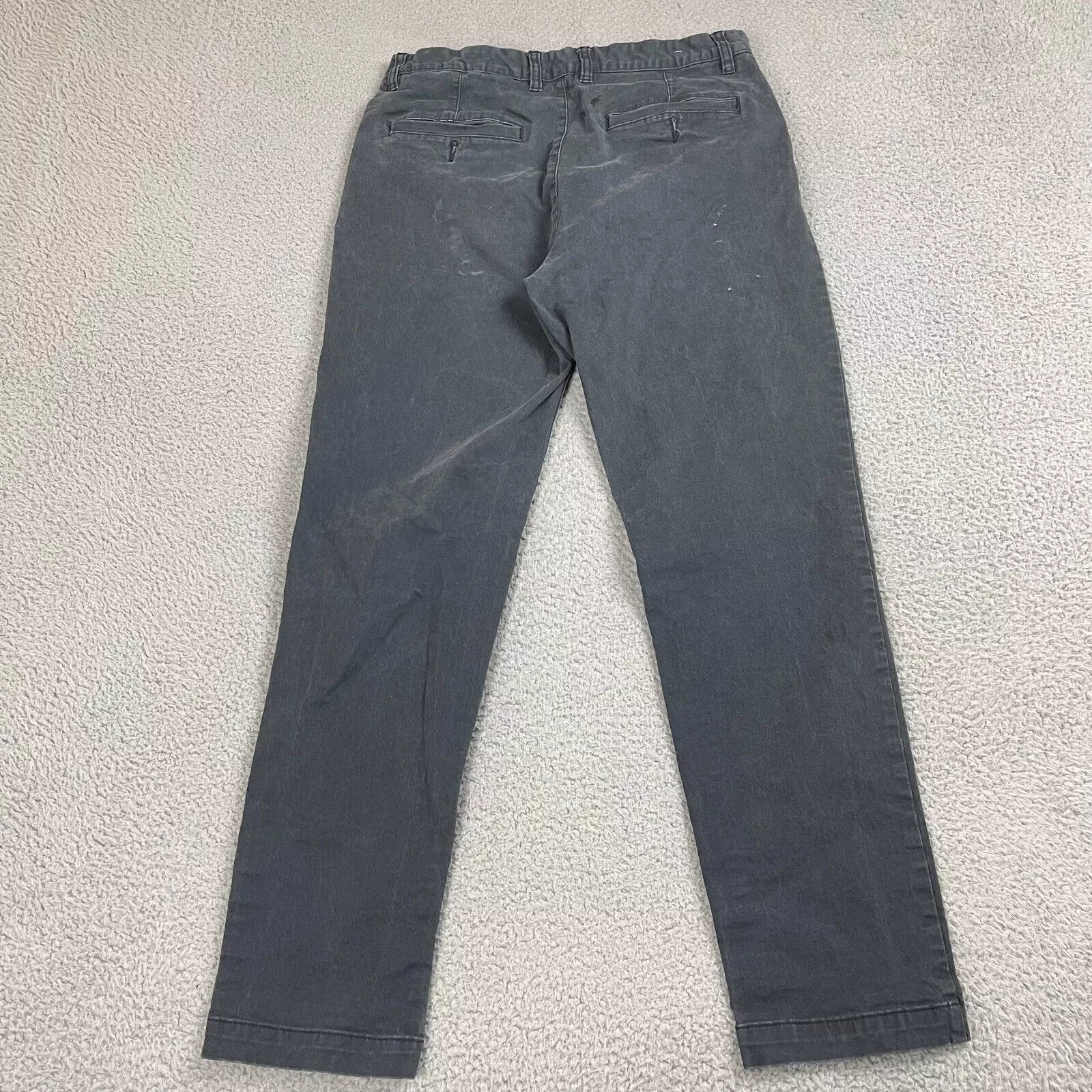H&M Casual Pants H&M LOGG Men’s Slim Fit Straight Chino Casual Pants 32X32 Black