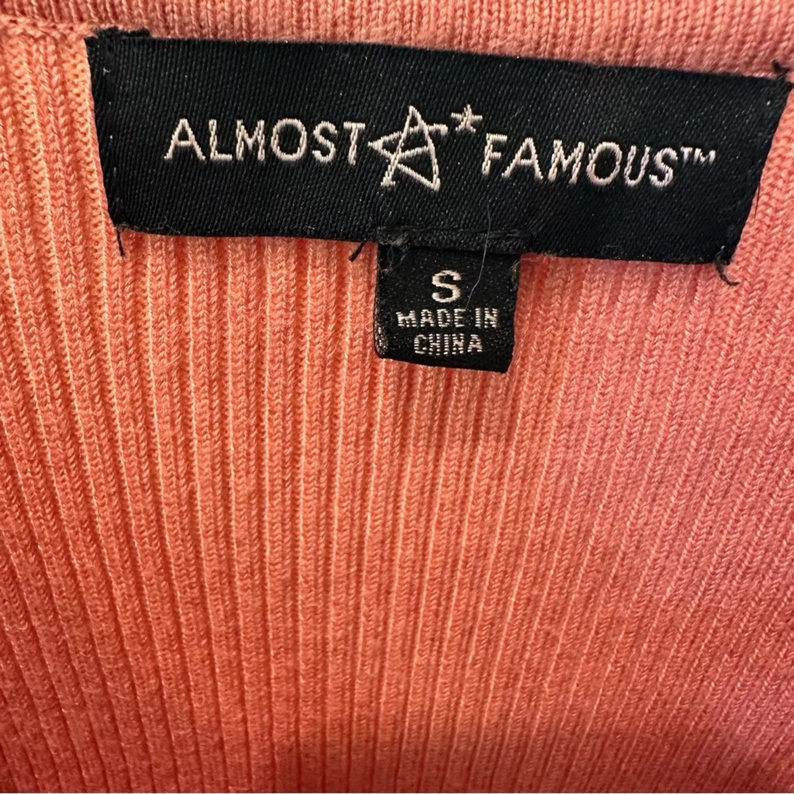 Almost Famous Blouses Almost Famous Blouse Small Pink