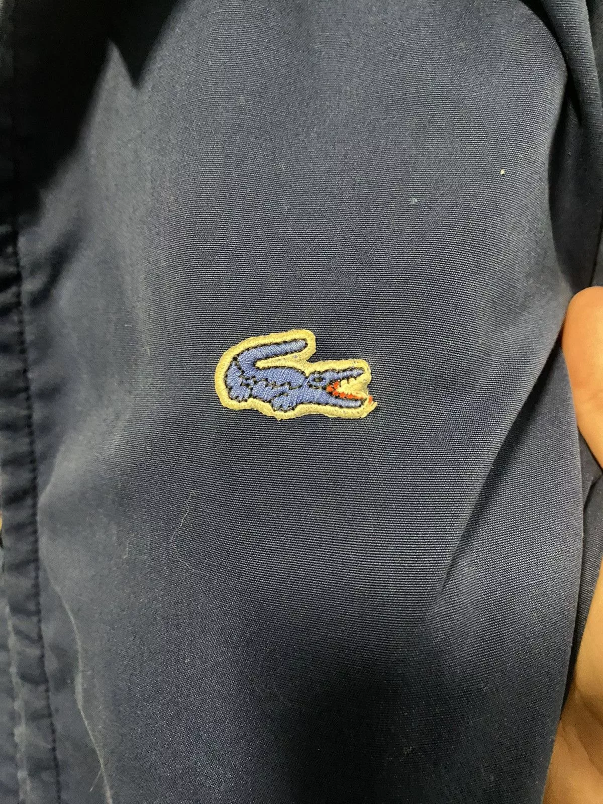 Lacoste Light Jackets Lacoste × Vintage 1990’s Lacoste Zip-up Jacket Blue