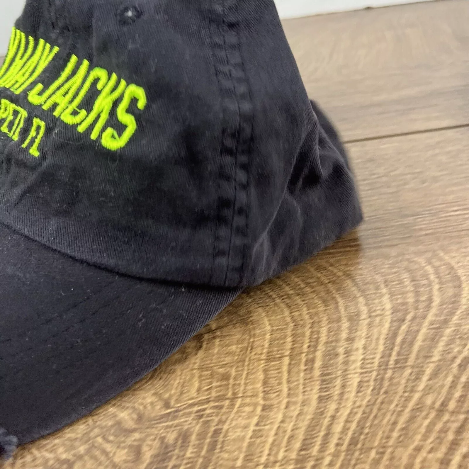 Other Hats Other Skyway Jacks Hat St Pete Florida Hat Black Adjustable Hat Bl