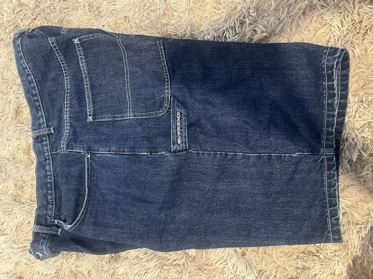Nike × Supreme Supreme x Nike Denim Short 'Indigo' Blue