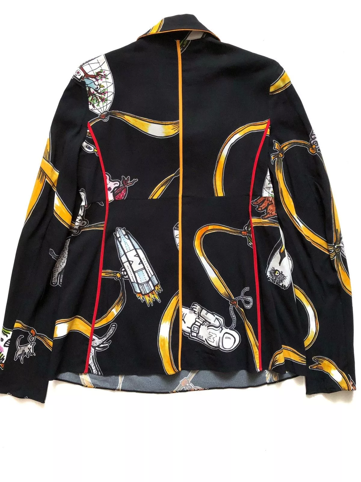 Marni Button Ups Marni viscose shirt X Frank Navin Cracker Jacks print Black