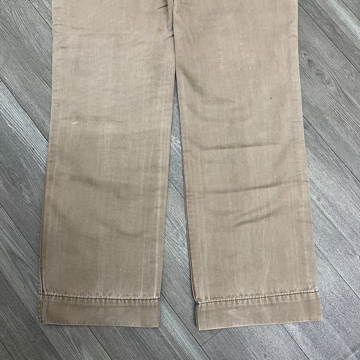 Visvim Casual Pants Visvim High Water Buckle Back Chino Pants Brown