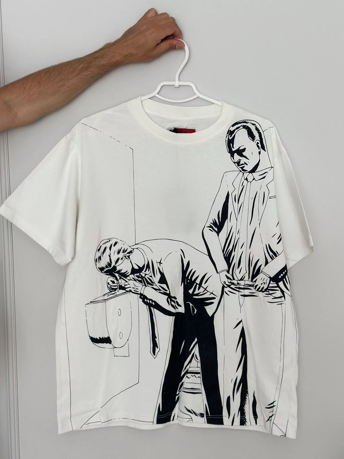 424 Short Sleeve T Shirts 424 on Fairfax T-shirt new White