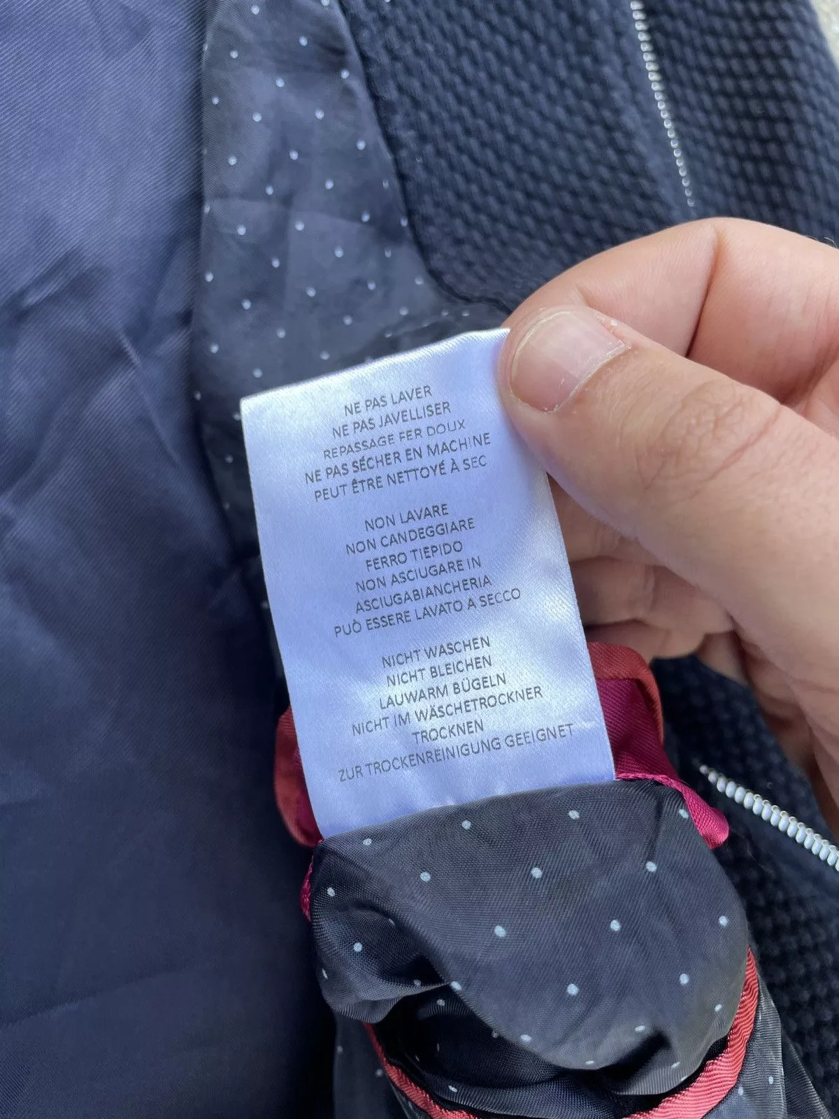 Paul Smith Bombers Paul Smith Bomber Jacket Blue Luxury
