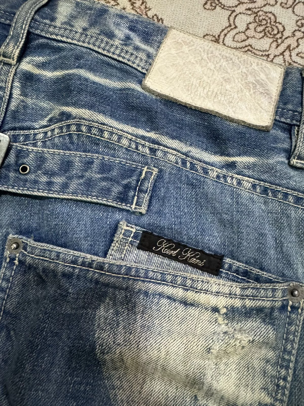 Karl Kani × Vintage Vintage Y2K Karl Kani Denim Blue Streetwear