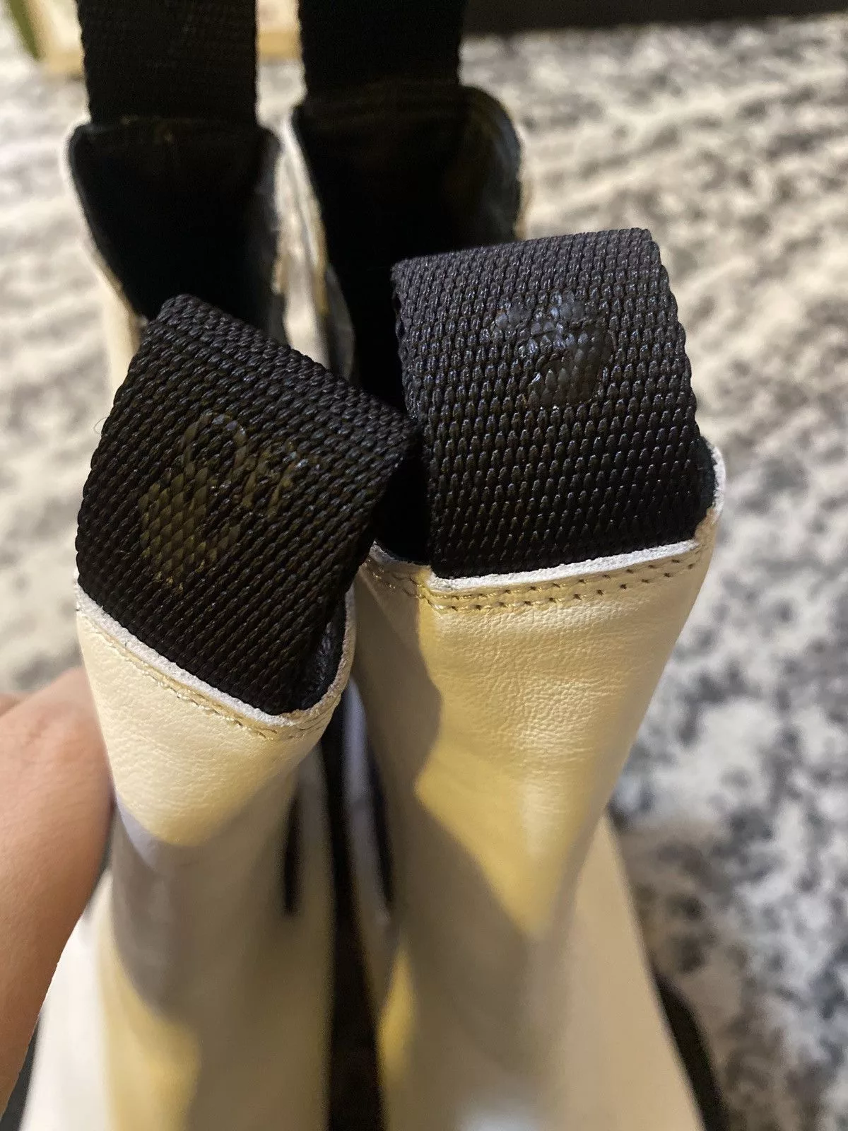 Off-White Boots OFF-WHITE Sponge Sole Chelsea Boot - White Violet size 39 Multi