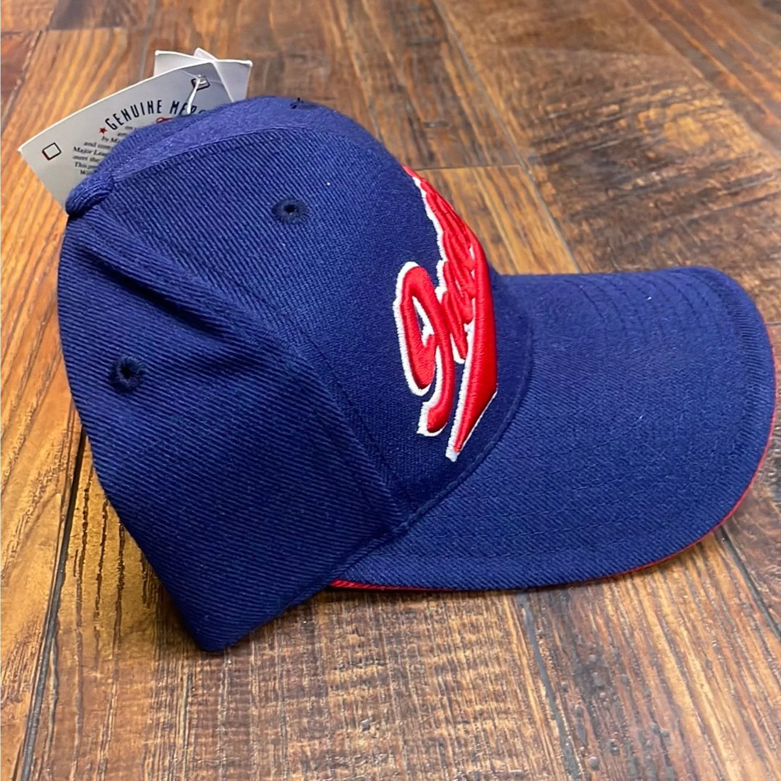 MLB Hats Cleveland Indians MLB Adjustable Hat Blue