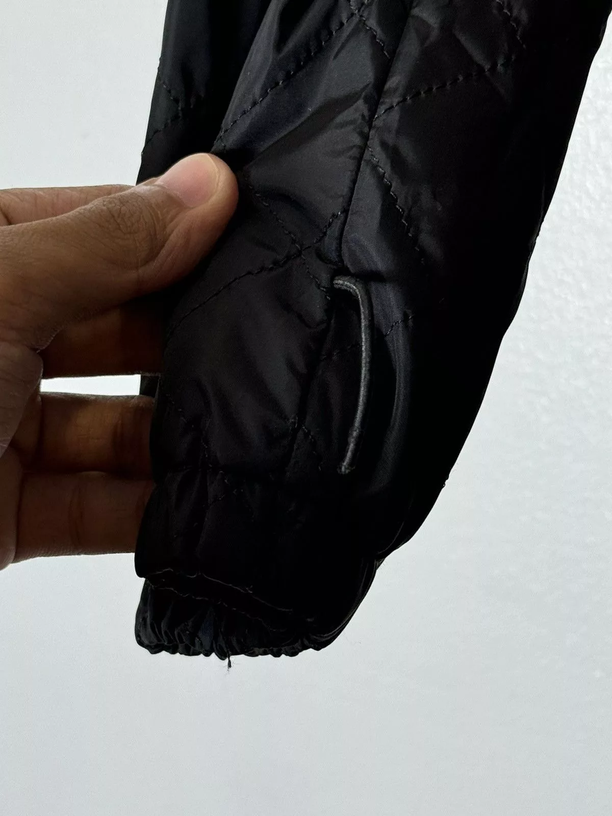 Prada Cloaks Capes Prada Fur Jacket Black