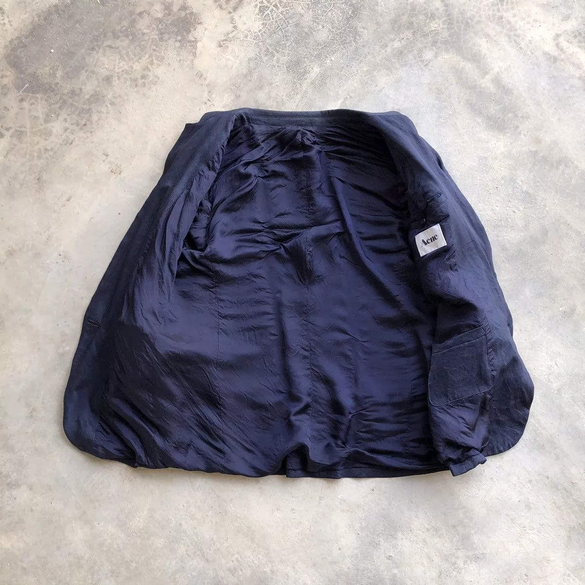Acne Studios Blazers Acne Studios ACNE Formal Suit Blazer Blue