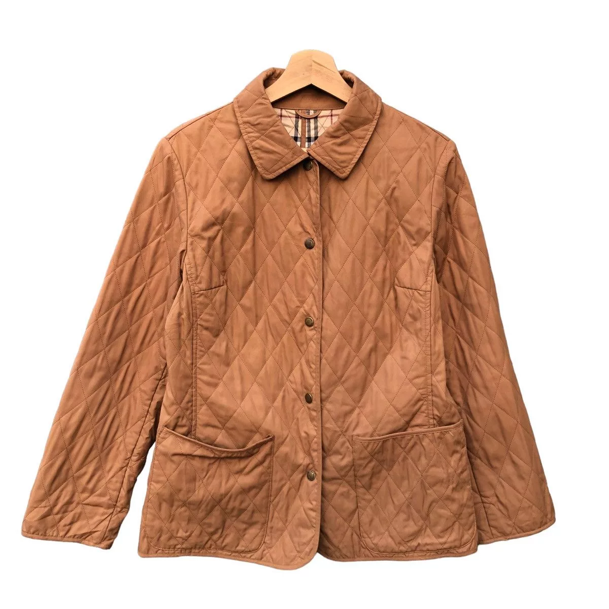 Burberry Jackets Burberry check coach jacket Brown Vintage