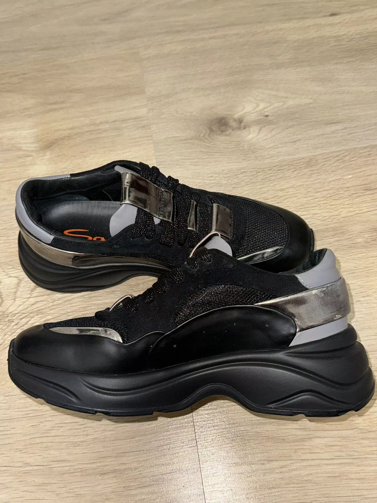 Santoni Platforms Santoni Black