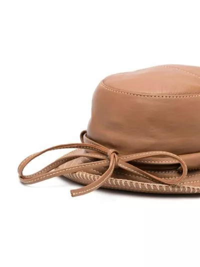 Jacquemus Hats Jacquemus Bucket Hat Brown