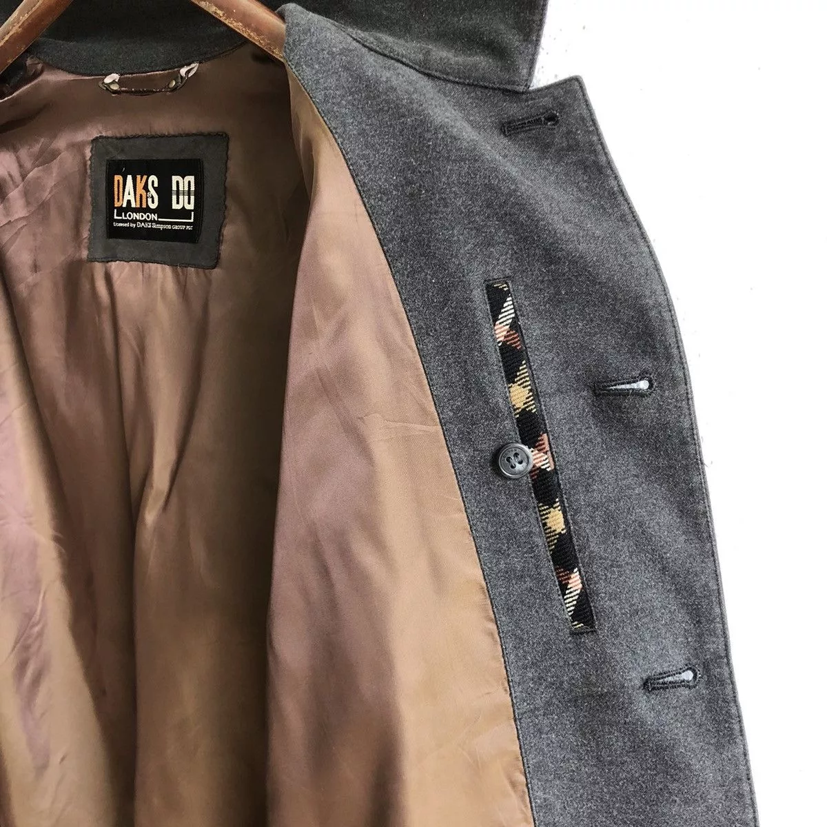 DAKS Light Jackets DAKS LONDON chore jacket Gray