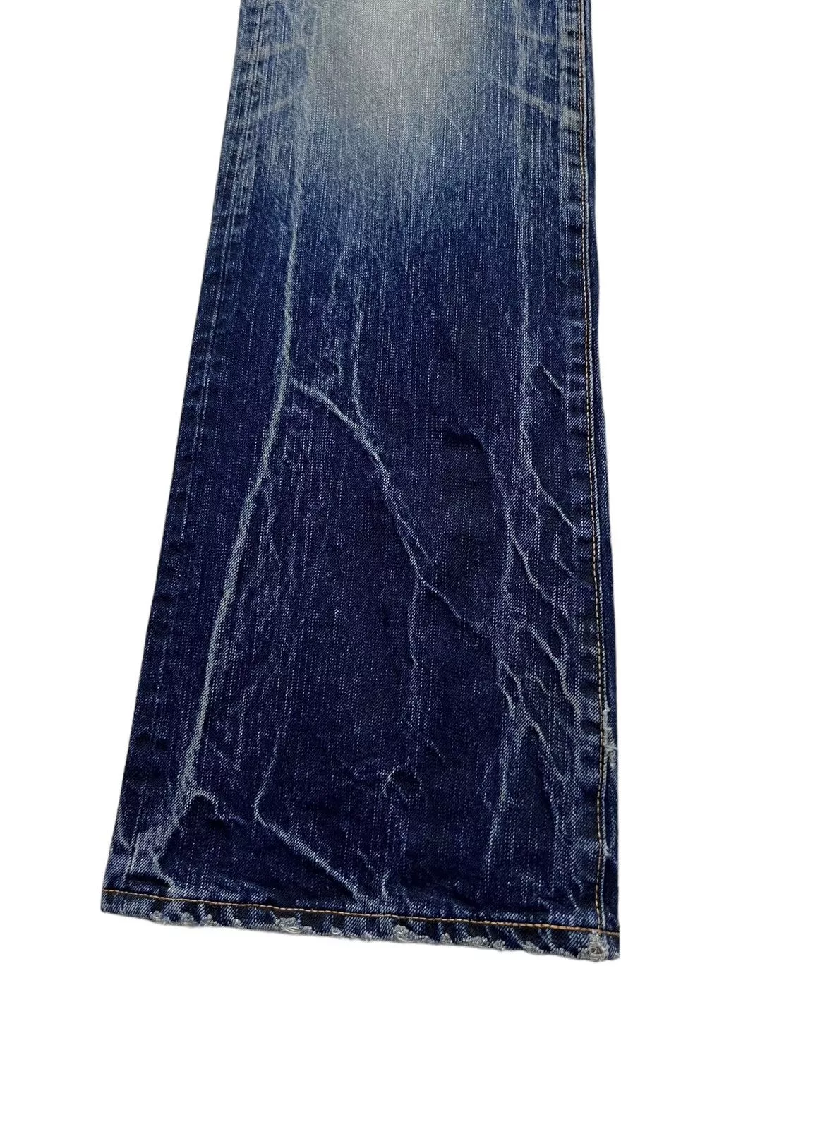 Edwin Denim Edwin × Vintage EDWIN REBEL FLARE VINTAGE Mudmax Blue Punk Lightning Whisker