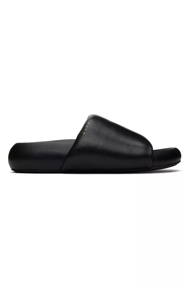 Marni Sandals Marni o1srvl11e0724 Pouf Sandals in Black