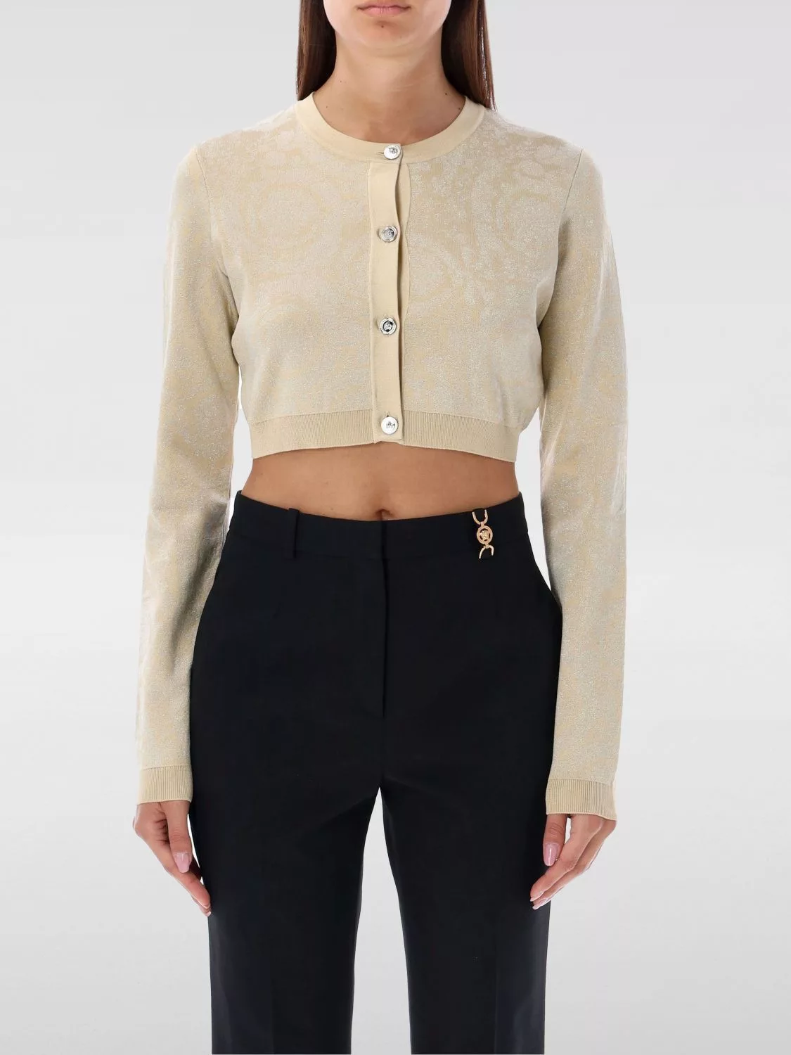 Versace Sweaters Versace Sweater Woman Sand Multi