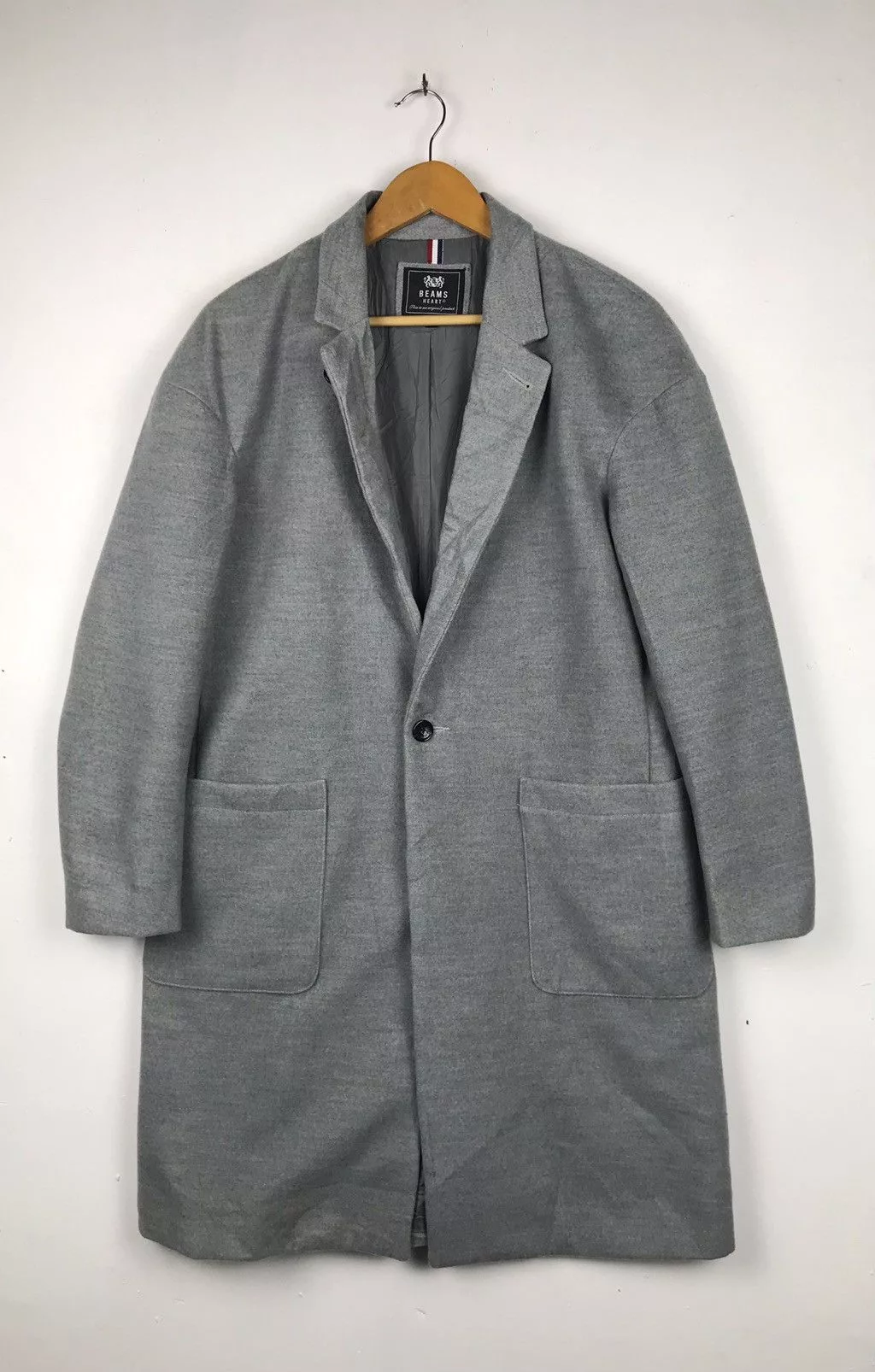 Beams Plus Light Jackets Beams Plus × Japanese Brand 🔥Luxury🔥Vintage Beams Luxury Wool long jacket Gray