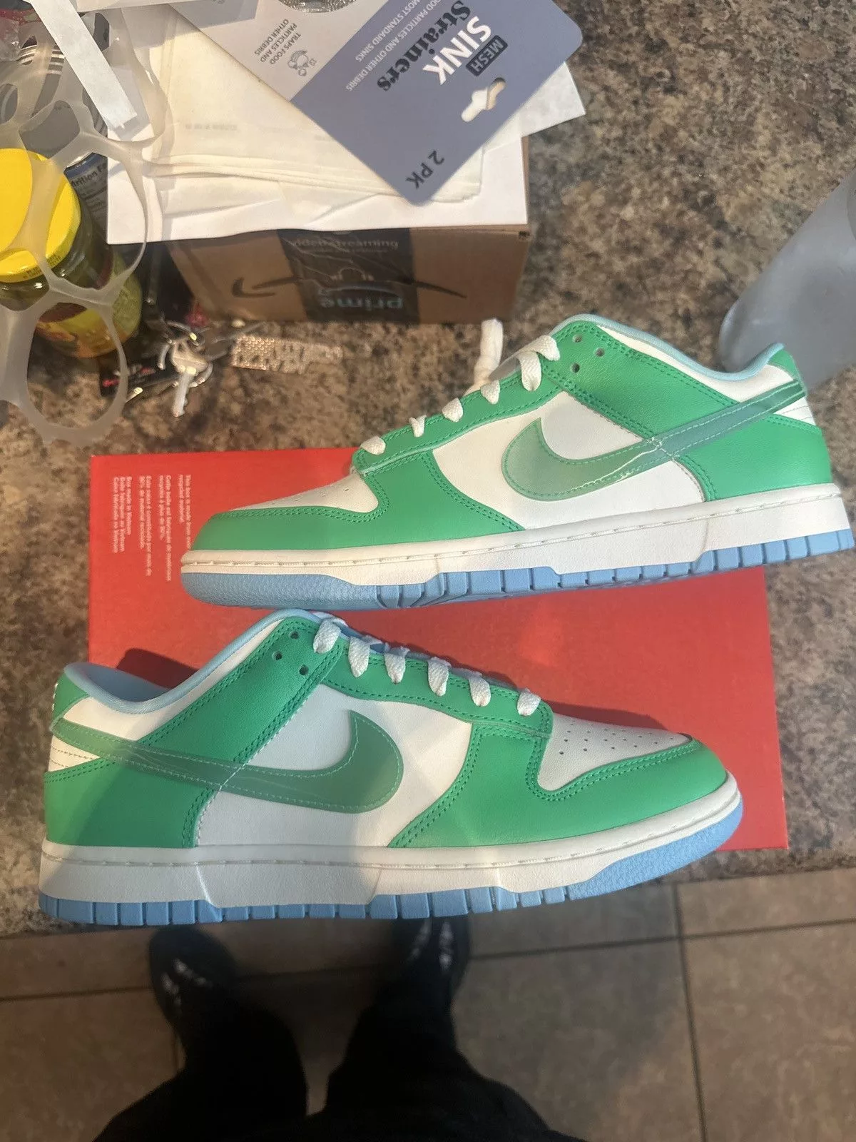 Nike Low Top Sneakers Nike Sb Green