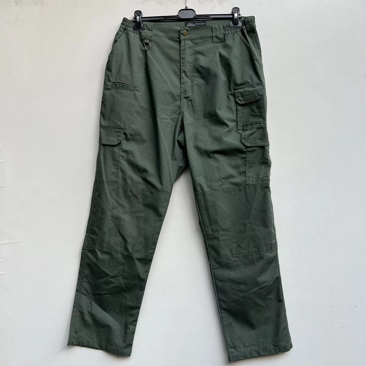 5.11 Casual Pants 5.11 × Japanese Brand Vintage Y2K 5.11 Cargo Multi Pocket khaki Pants Brown Streetwear